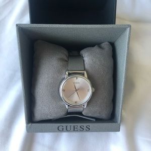 Guess New with Box Women’s Watch Silver Chain